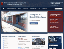 Tablet Screenshot of noonanrealestate.com